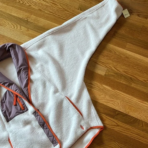 Free People Hit the Slopes Shawl Jacket Size Medium NWT - Picture 15 of 16